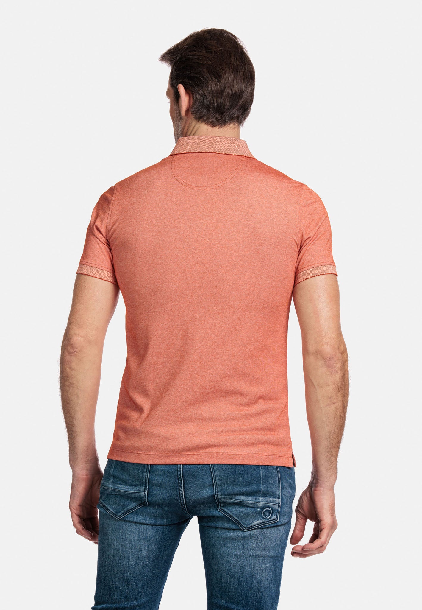 Baileys Burnt Orange Poloshirt