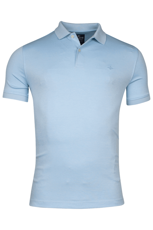 Baileys Light Blue Pique Poloshirt