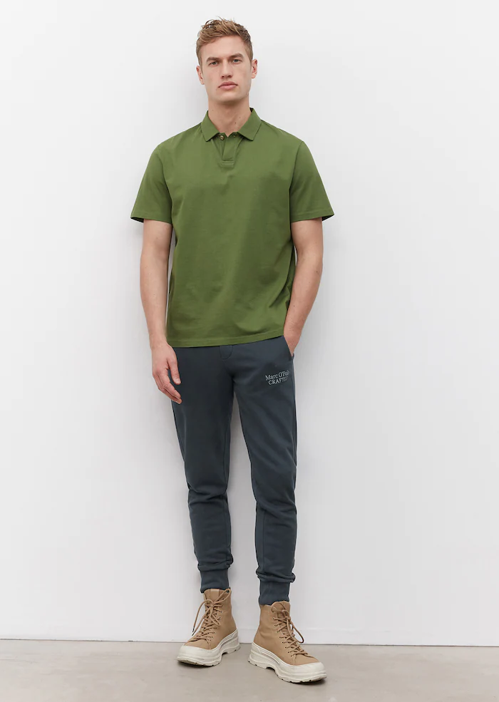 Marc O'Polo English Moss relaxed Poloshirt