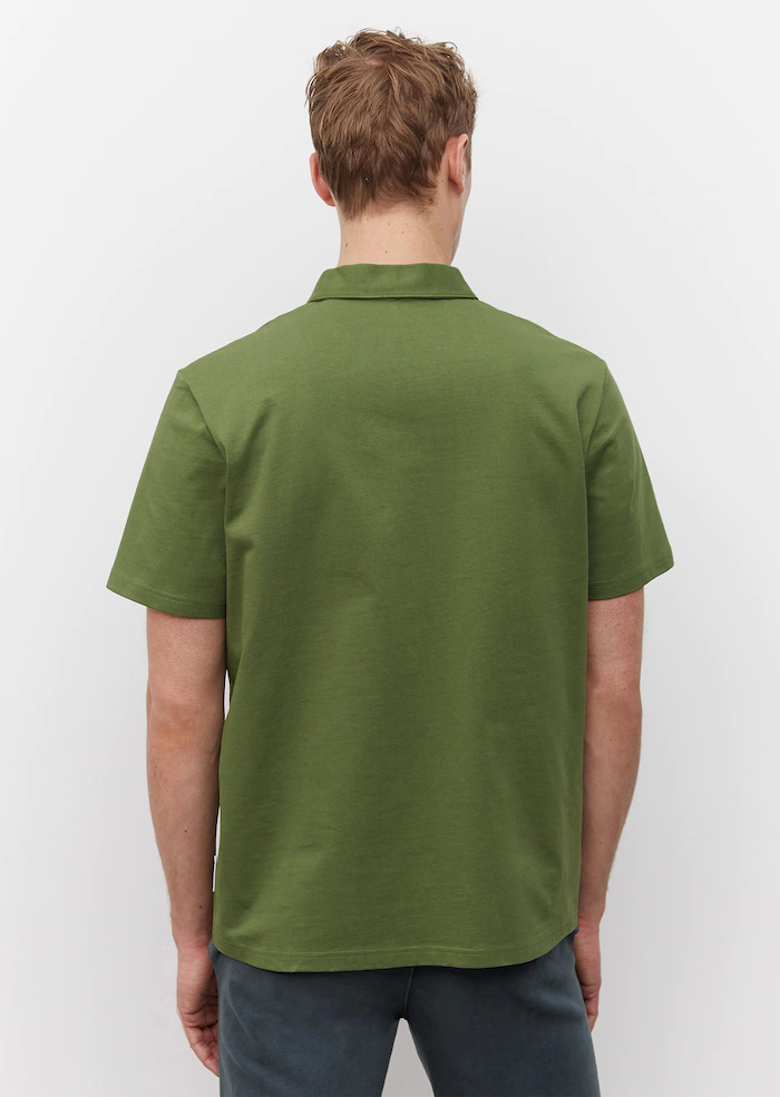 Marc O'Polo English Moss relaxed Poloshirt