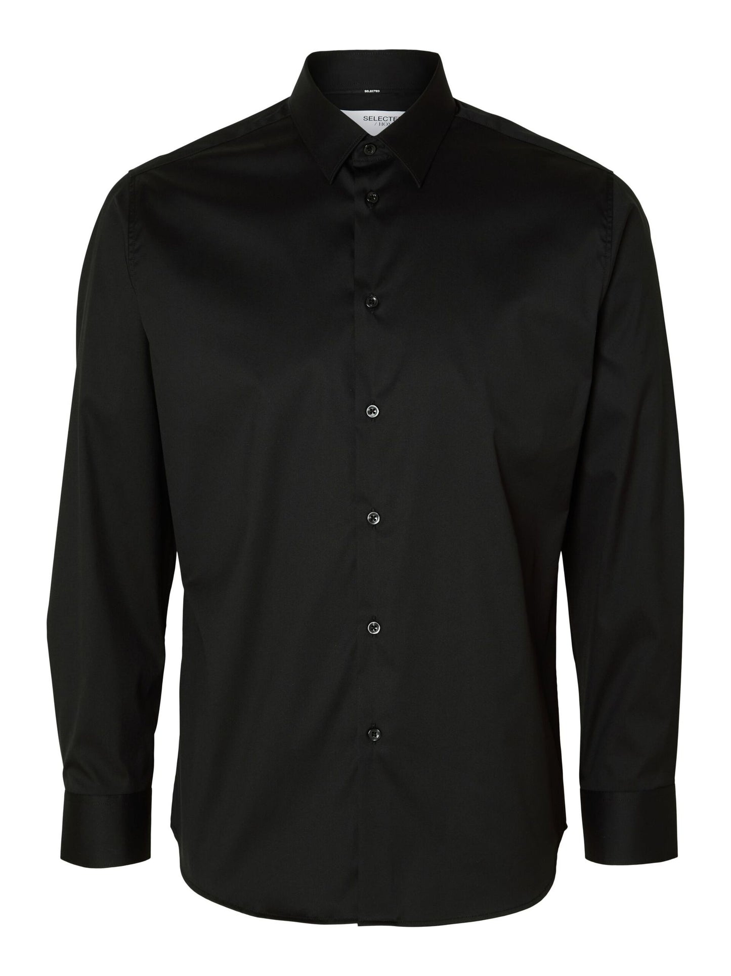 SELECTED Black Long Sleeve Shirt