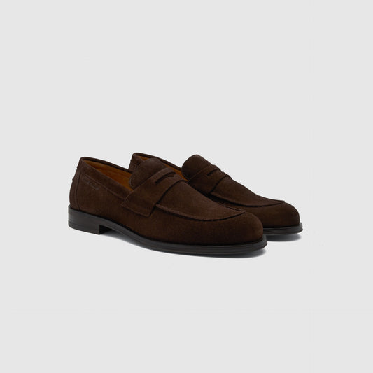 Ambitious Brown Suede Loafer