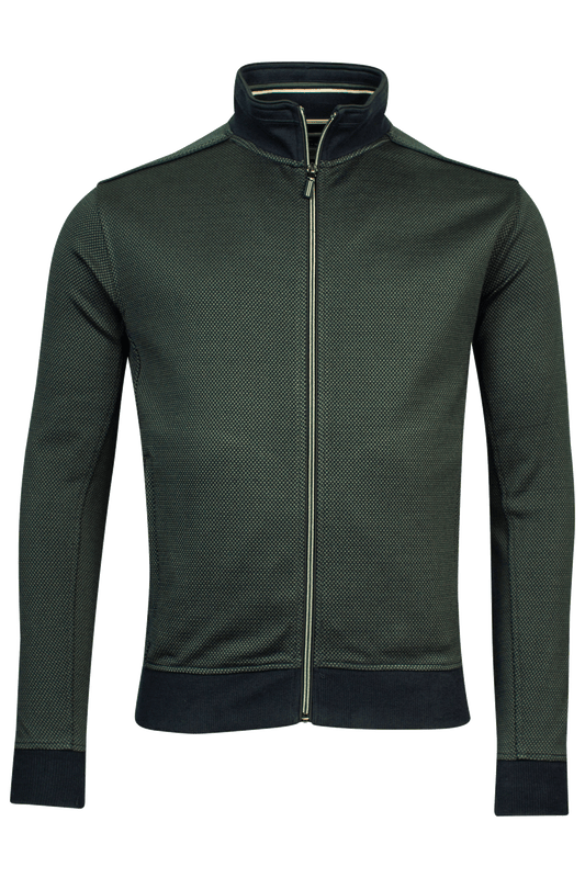 Baileys Green Full Zip Knit Cardigan