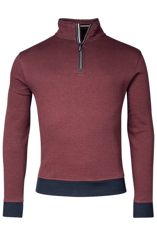 Baileys Wine Half Zip Jumper