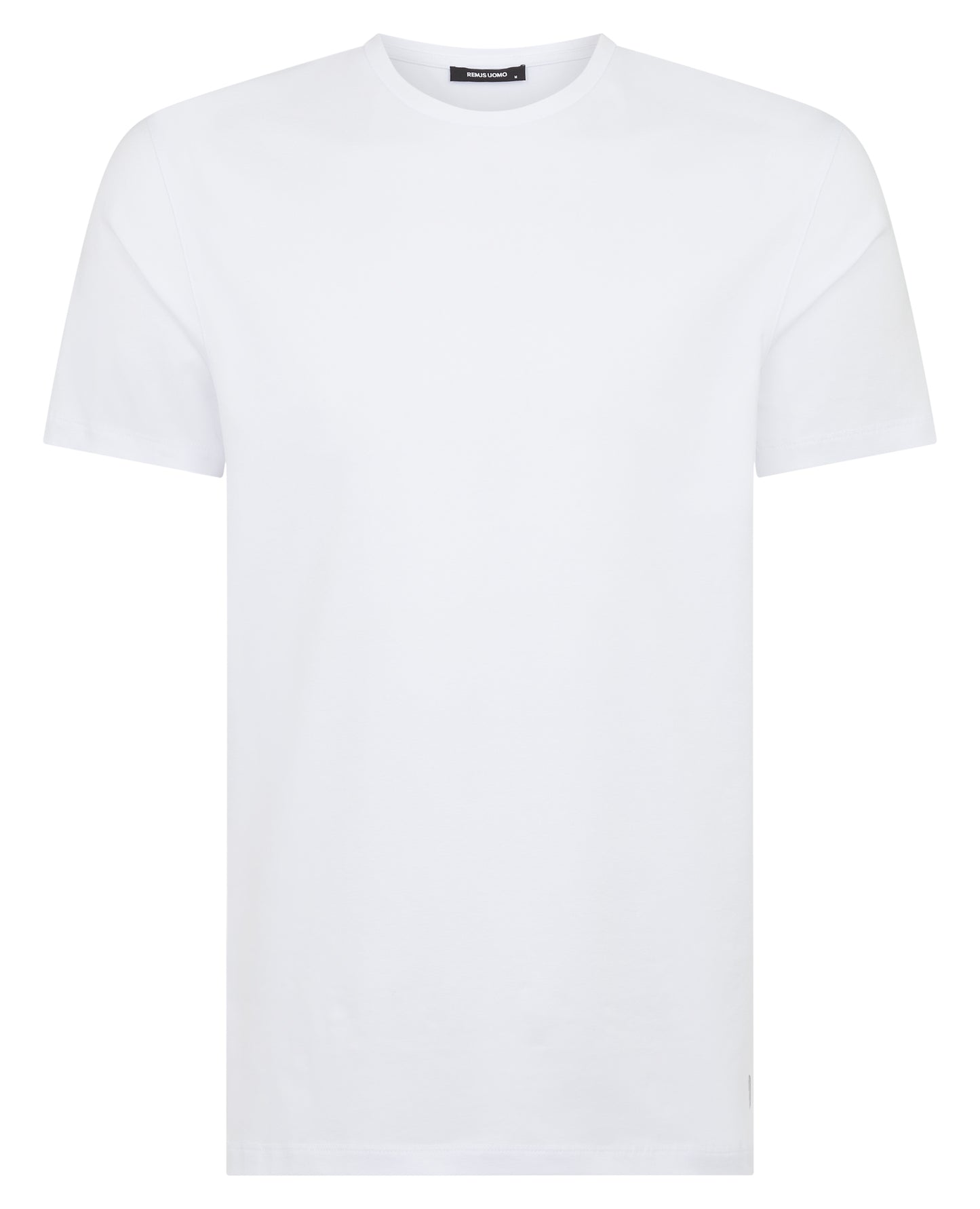 Remus Uomo Tapered Fit White Cotton T-Shirt