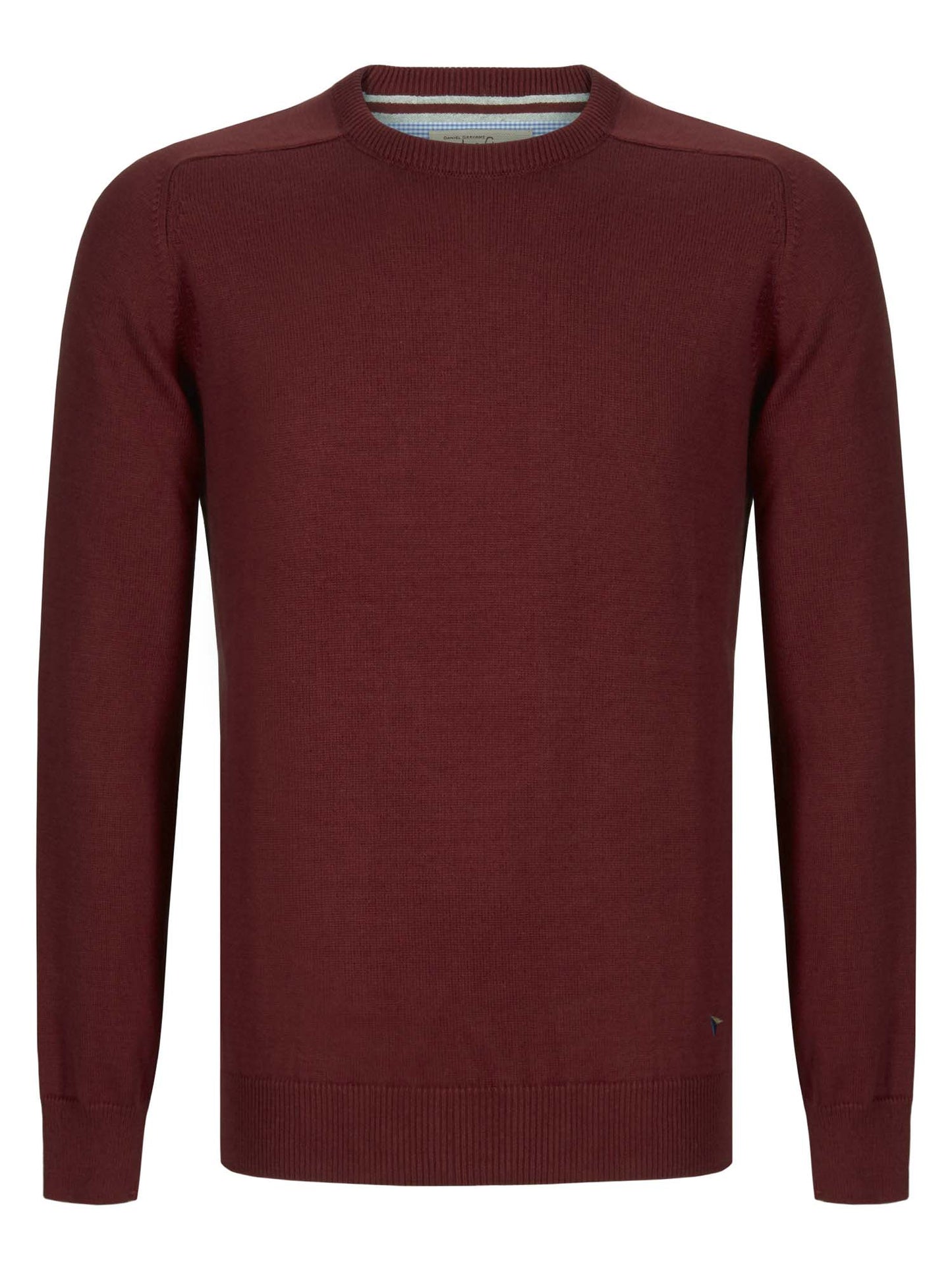 DG Brown Long Sleeve Crew Neck Sweater