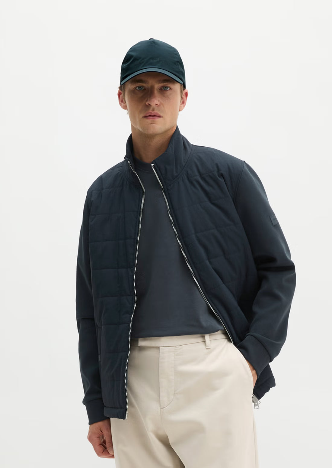 MARC O’POLO HYBRID SCUBA SWEATSHIRT JACKET