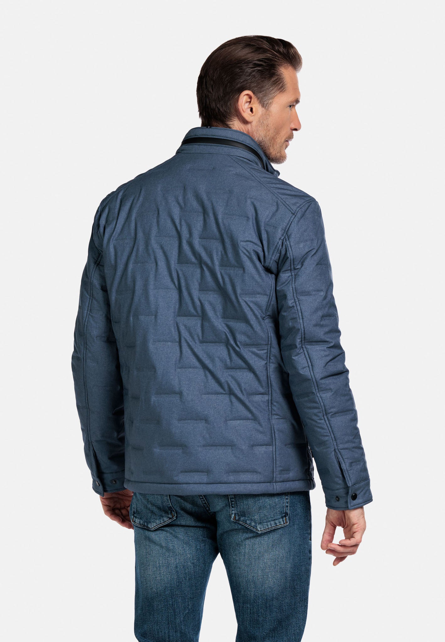 Modern Blue Casual Jacket