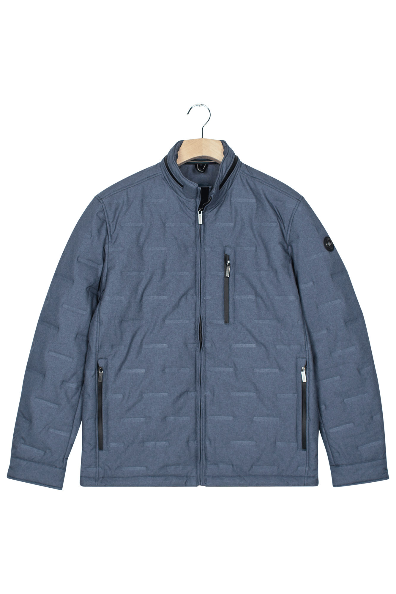 Modern Blue Casual Jacket