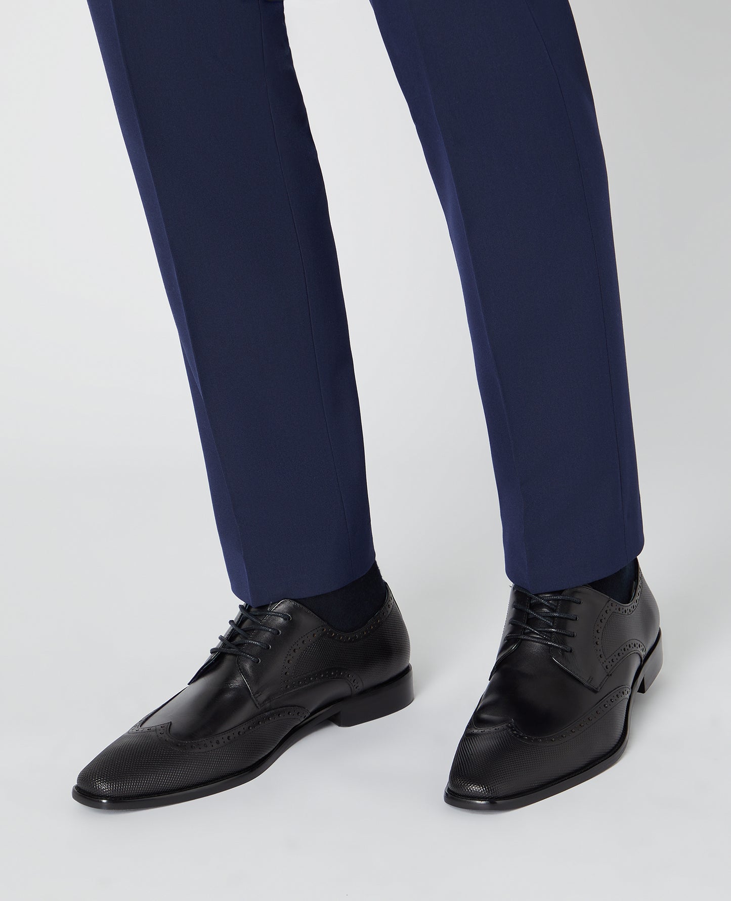 Remus Uomo Black Leather Russo Shoe