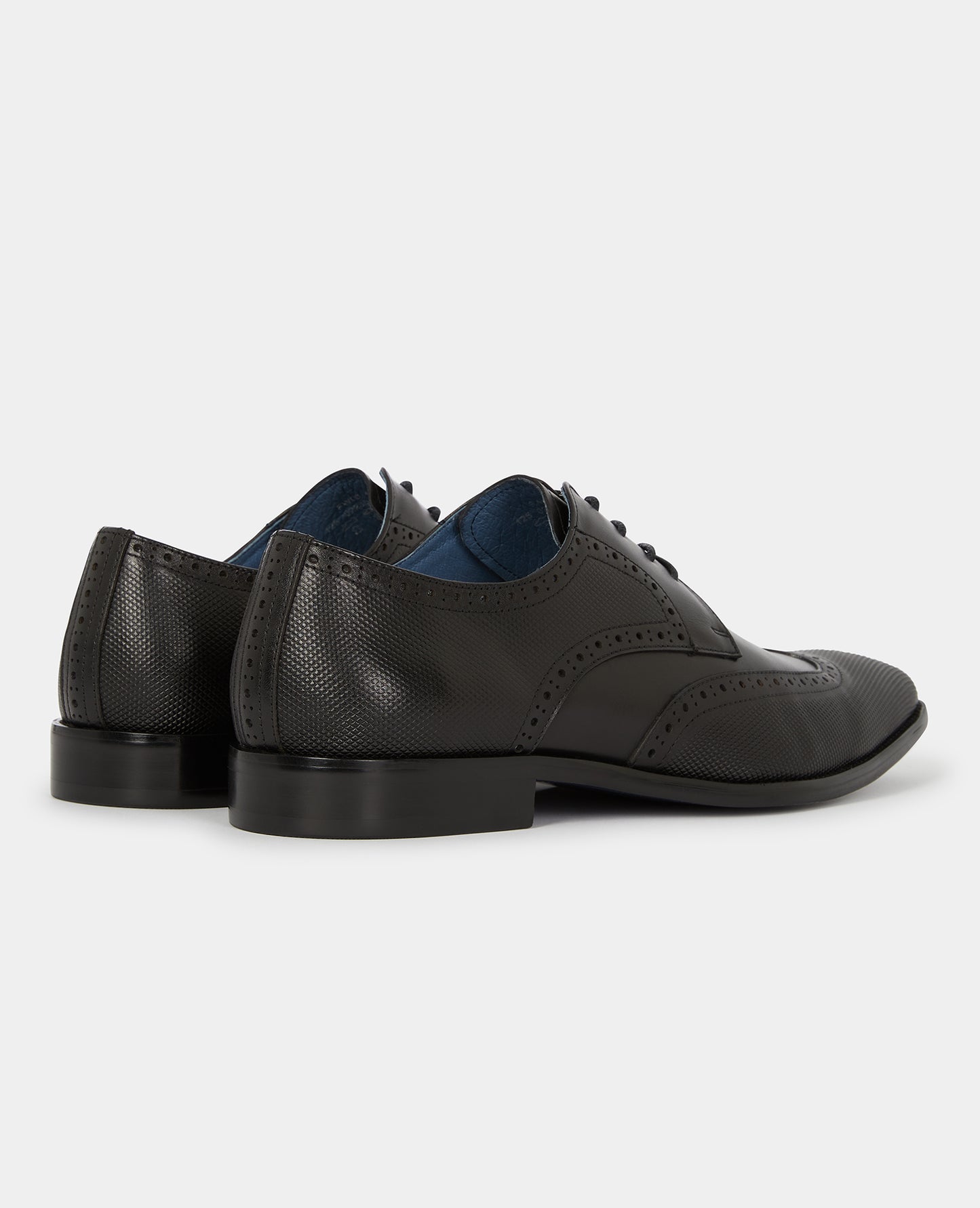 Remus Uomo Black Leather Russo Shoe