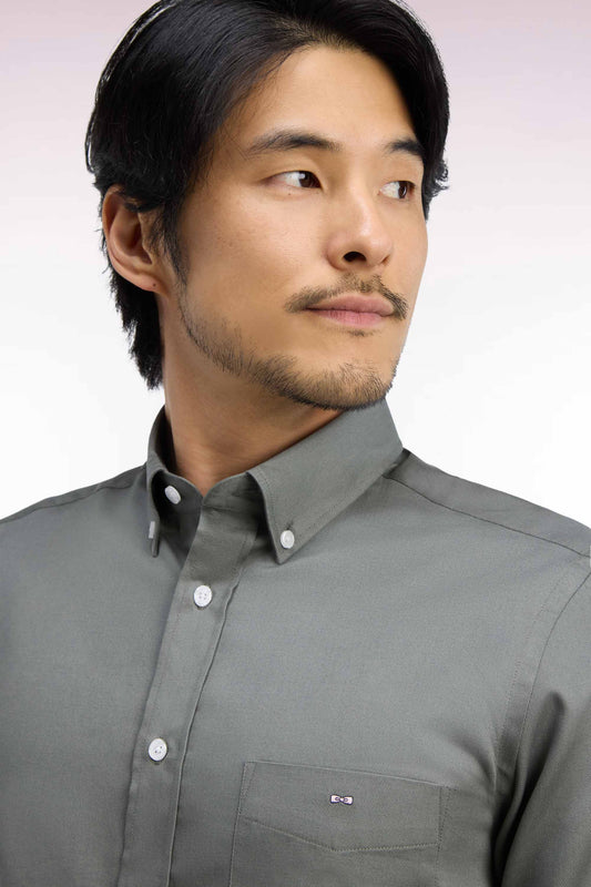 Eden Park Pique Develo Shirt - Basil
