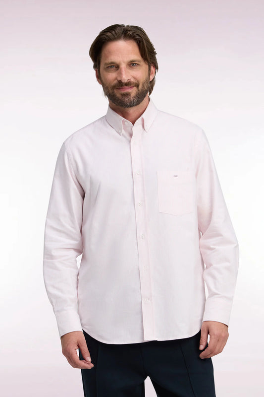 Eden Park Raiser Light Stripe Shirt - Fuzz