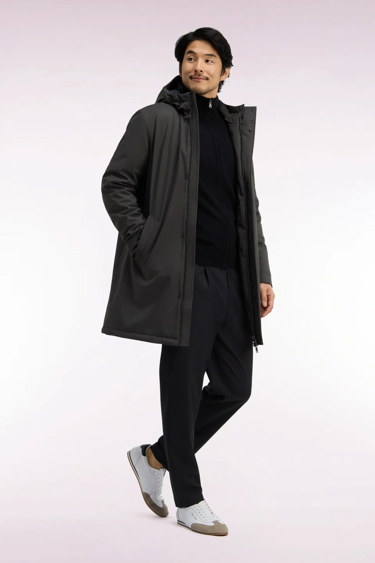 Eden Park Long Khaki Parka