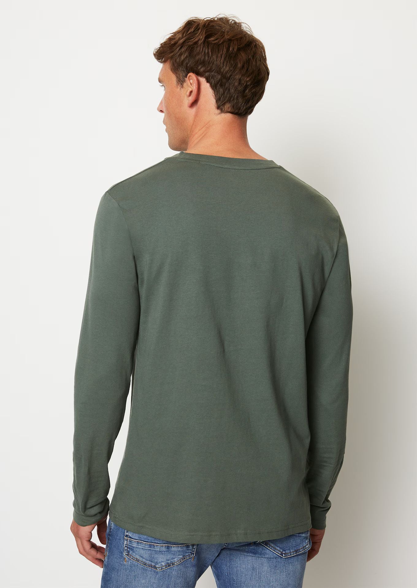 Marc O'Polo Green Long Sleeve Top