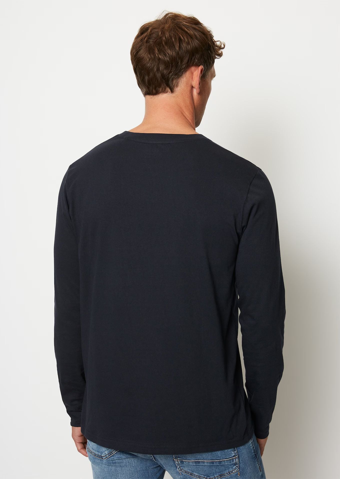 Marc O'Polo Dark Navy Long Sleeve Top