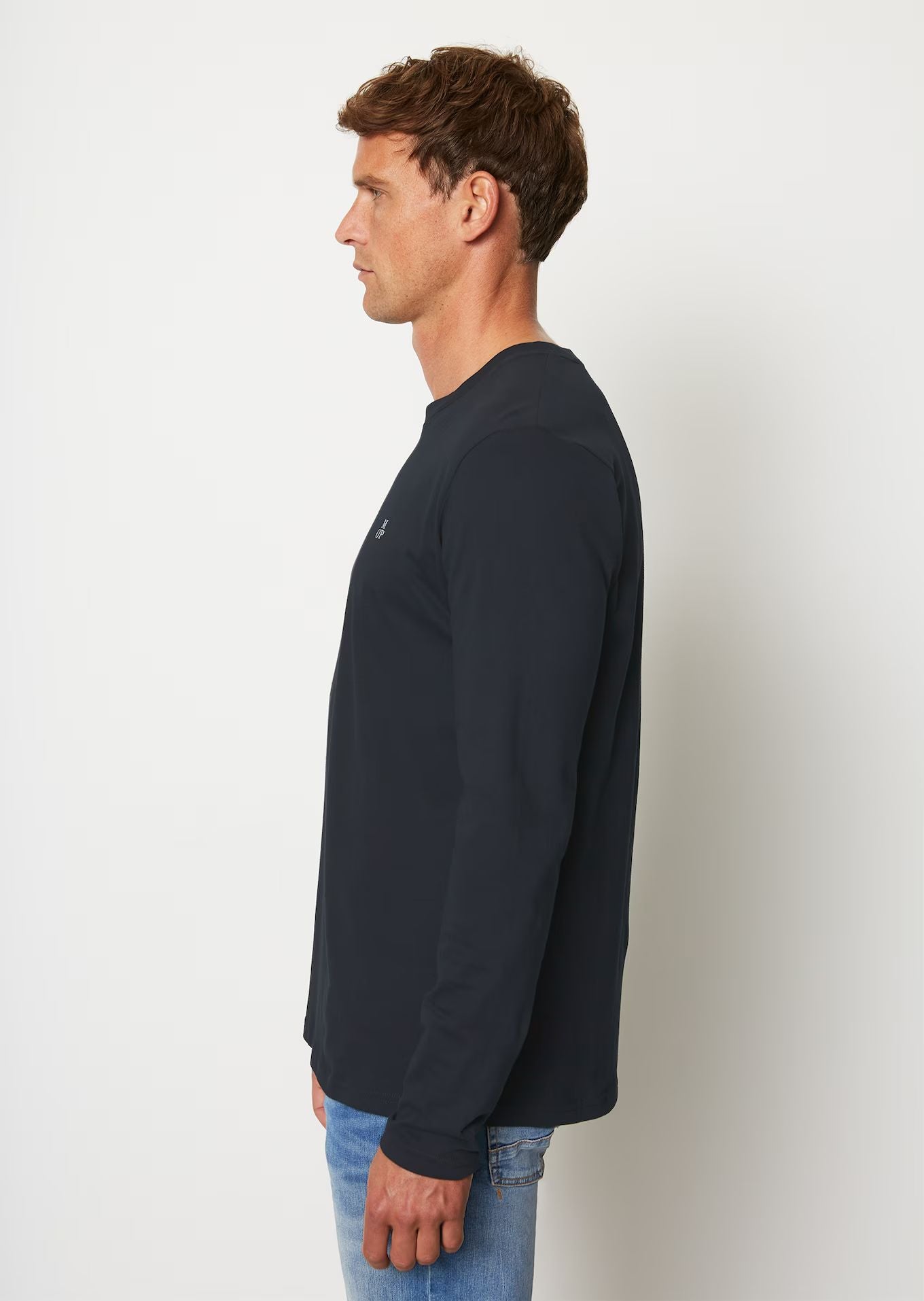 Marc O'Polo Dark Navy Long Sleeve Top