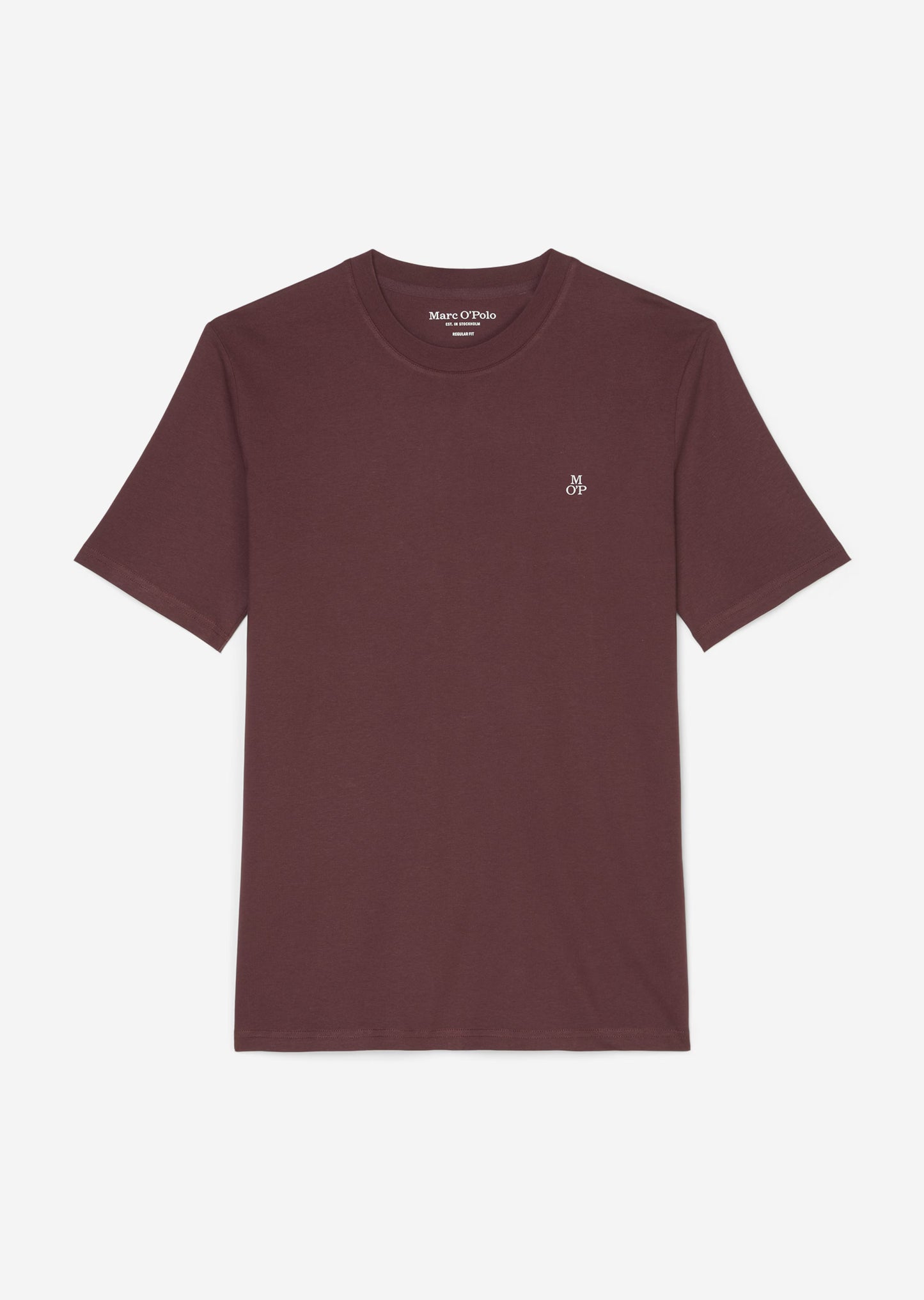 Marc O'Polo Burgundy Round Neck T-Shirt