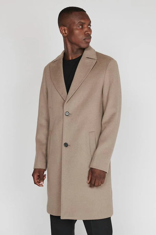 Matinique Beige Wool Coat