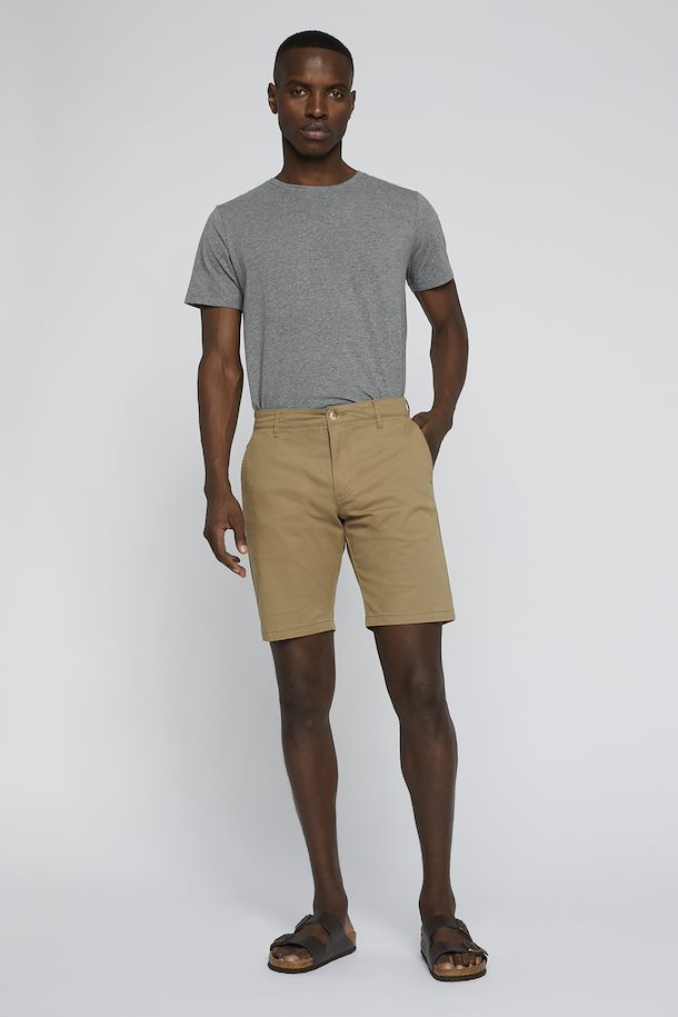 Matinique Khaki Cotton Shorts