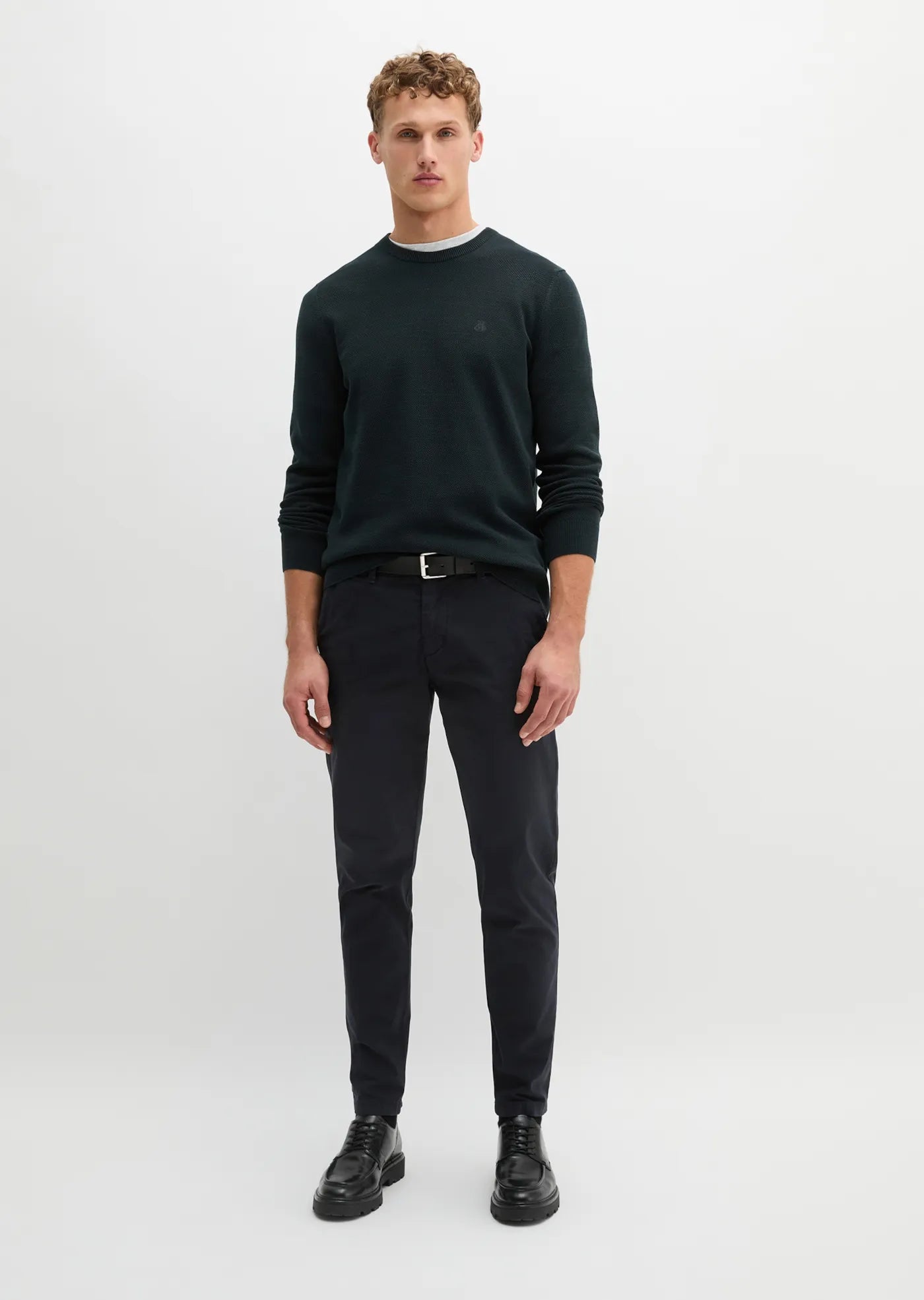 Marc O'Polo Regular Organic Sweater in Navy