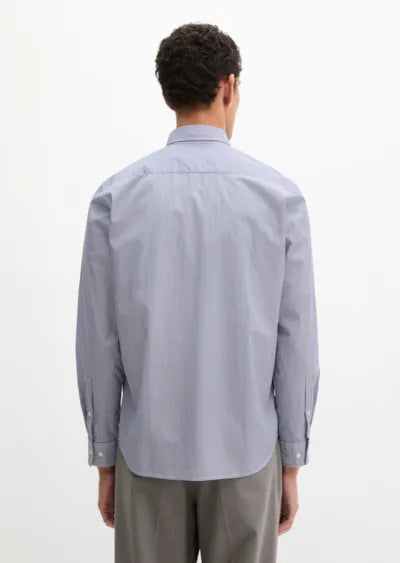 Marc O'Polo Blue Stripe Button-Down Shirt
