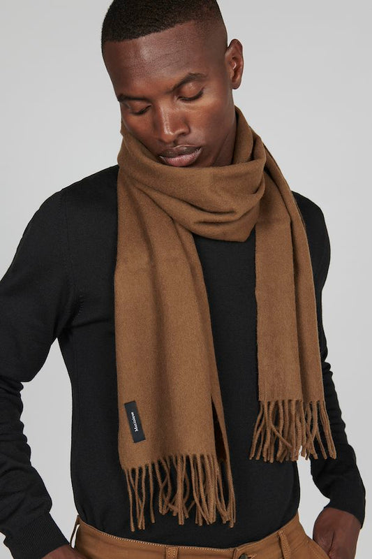 Matinique Nutmeg Merino Wool Scarf