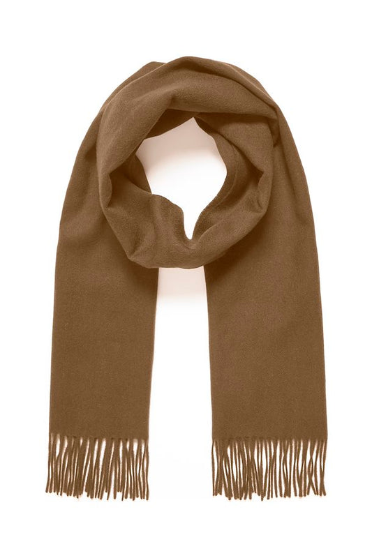 Matinique Nutmeg Merino Wool Scarf