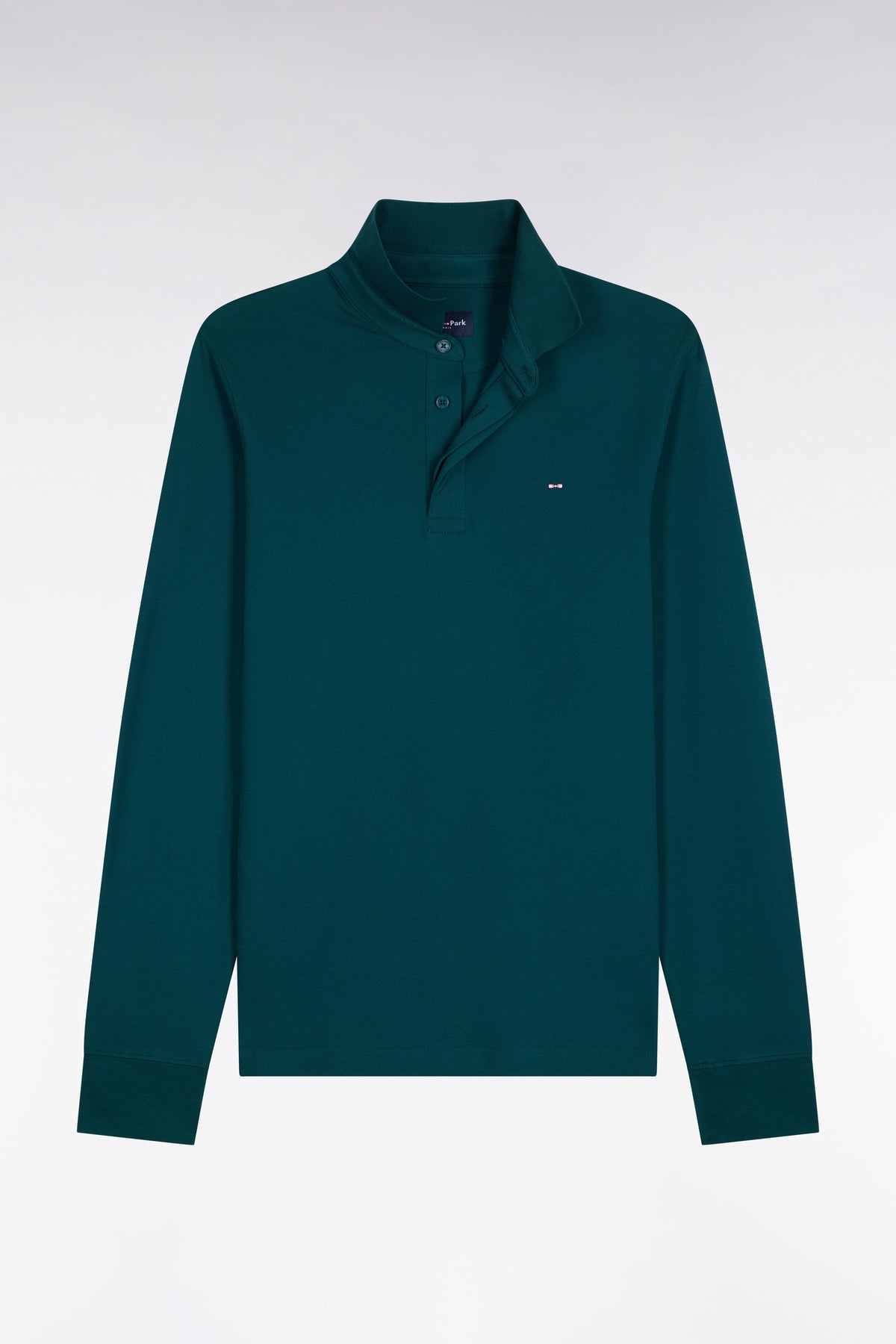 Eden Park Plan de Jeu Long Sleeve Polo - Futaie - photo 1