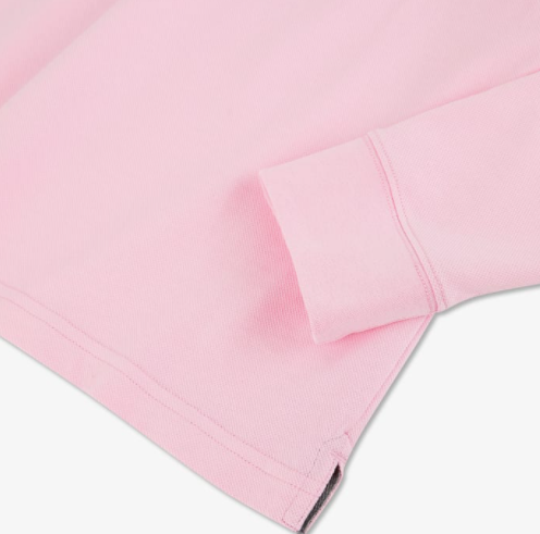 Eden Park Rose Pink Long Sleeve Poloshirt made from soft cotton pique. Available at StylishGuy Menswear Dublin.