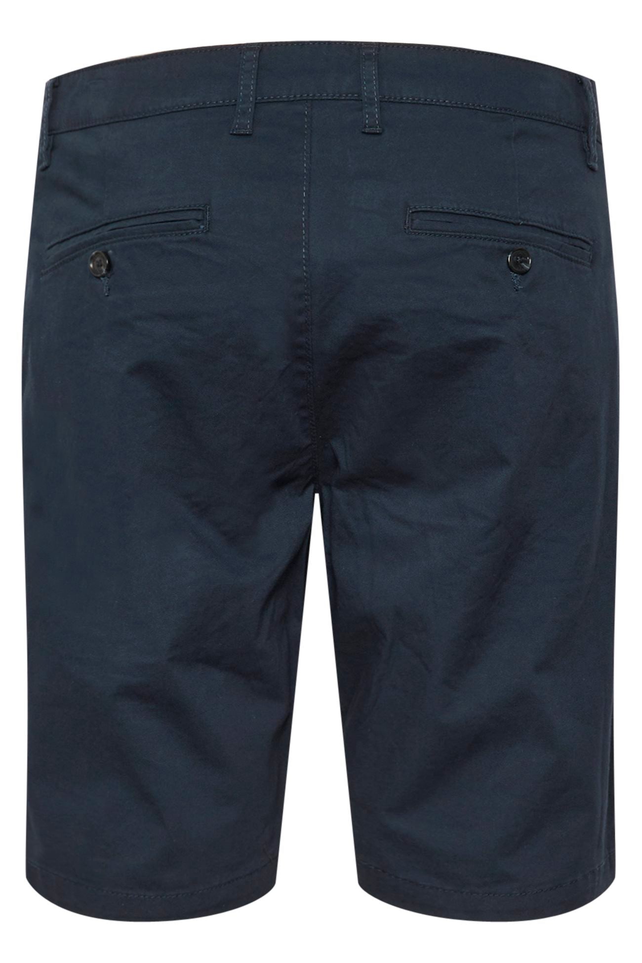 Matinique Dark Navy Cotton Shorts