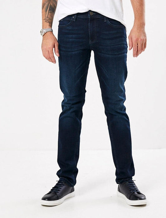 "Miami" Scott & Wade Dark Wash, Straight Leg, Regular Fit Jeans at StylishGuy Menswear