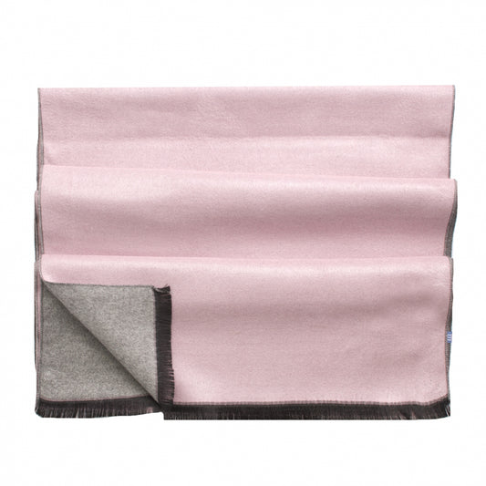 Tresanti Light Pink and Grey Double Sided Scarf, from Italian brand Tresanti, made from soft extremely soft viscose , available at StylishGuy Menswear Dublin