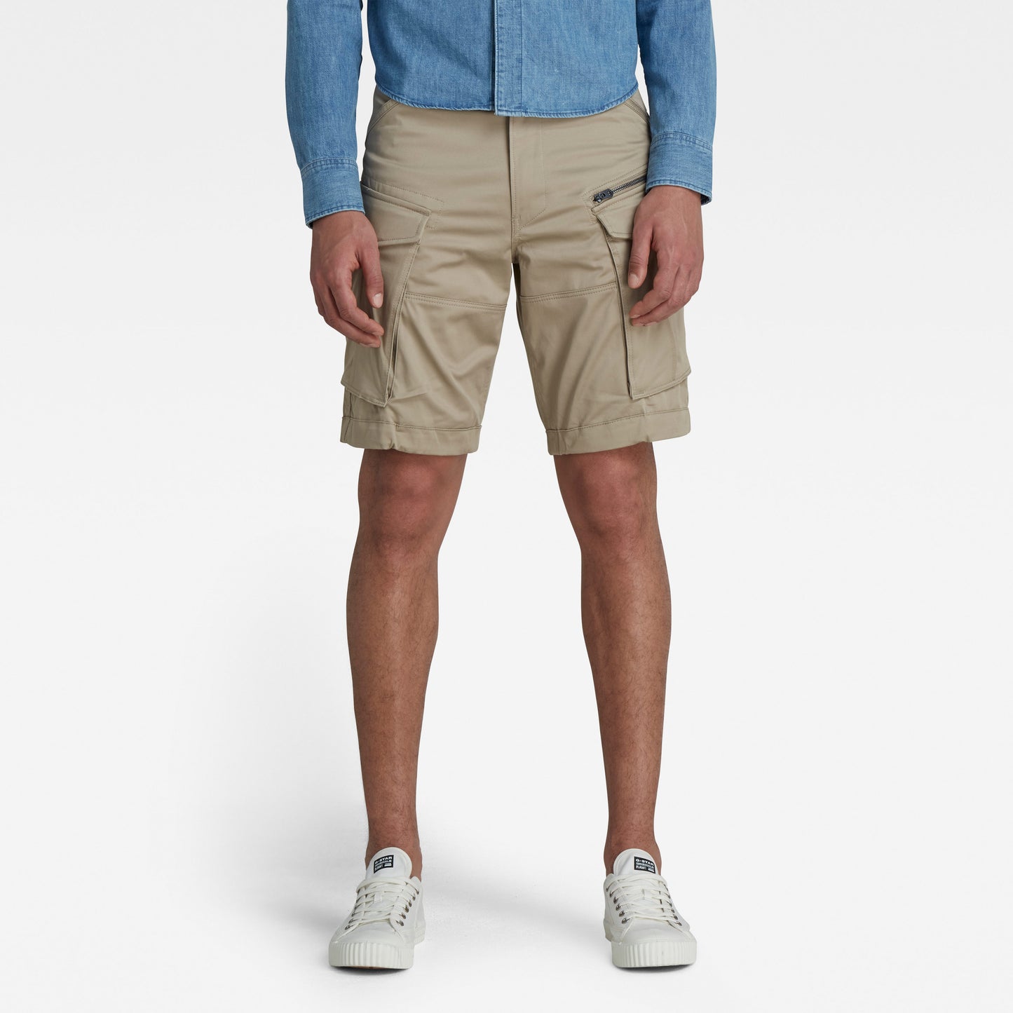 G-Star Beige Cargo Shorts