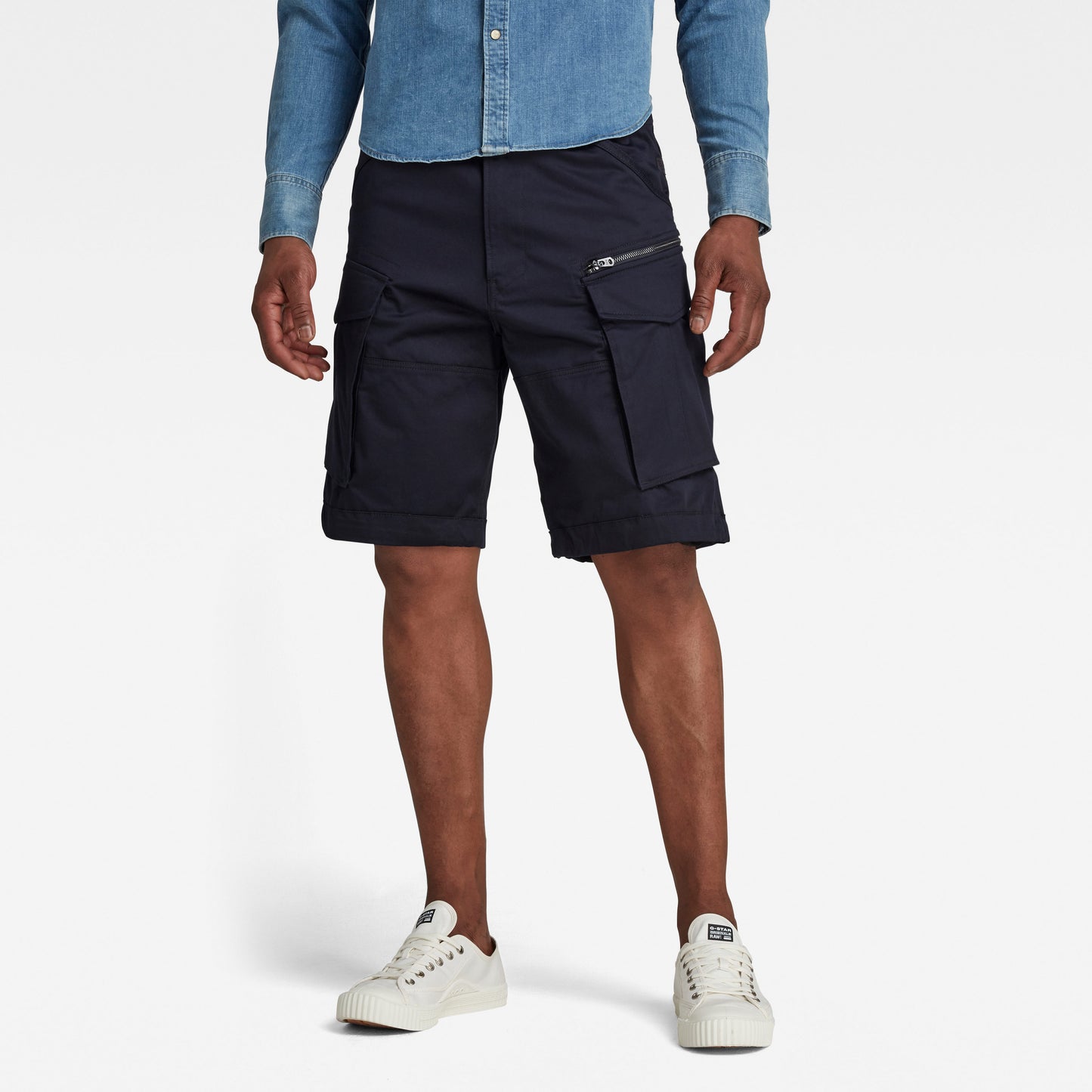 G-Star Navy Cargo Shorts