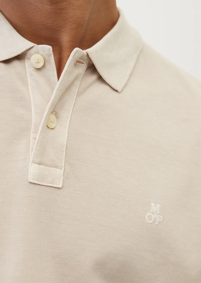 Marc O'Polo Silk Grey Polo