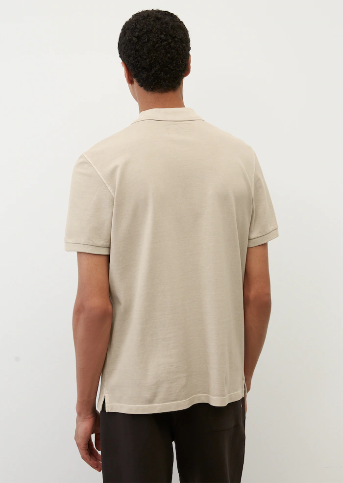 Marc O'Polo Silk Grey Polo